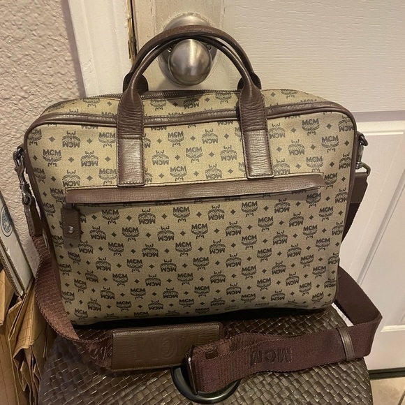 MCM Bags Mcm Laptop Bag Authentic Poshmark